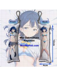 Too Many Losing Heroines! Anna Yanami Mini Dakimakura Keychain Phone Strap