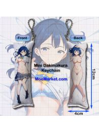 Too Many Losing Heroines! Anna Yanami Mini Dakimakura Keychain Phone Strap