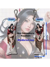 Black Myth: Wukong Pingping Mini Dakimakura Keychain Phone Strap