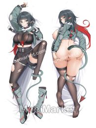 Zenless Zone Zero Jane Doe Dakimakura Hugging Body Pillow Cover