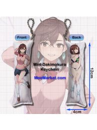 Dandadan Momo Ayase Mini Dakimakura Keychain Phone Strap