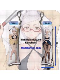 Dandadan Seiko Ayase Mini Dakimakura Keychain Phone Strap