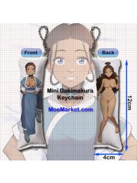 Avatar:The Last Airbender Katara Mini Dakimakura Keychain Phone Strap