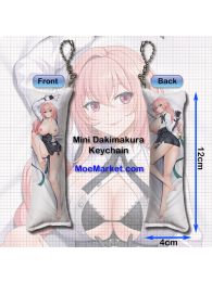 Zenless Zone Zero Tsukishiro Yanagi Mini Dakimakura Keychain Phone Strap
