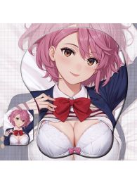Dandadan Aira Shiratori 3D Wrist Rest Oppai Mouse Pad
