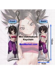 Dragon Ball Super Caulifla Mini Dakimakura Keychain Phone Strap