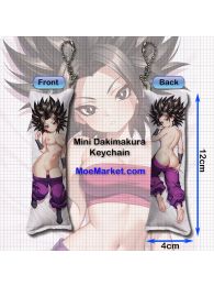 Dragon Ball Super Caulifla Mini Dakimakura Keychain Phone Strap