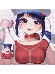 MiSide Cool Mita Cappie 3D Wrist Rest Oppai Mouse Pad