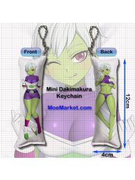 Dragon Ball Super Cheelai Mini Dakimakura Keychain Phone Strap
