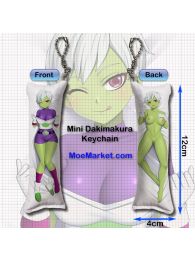 Dragon Ball Super Cheelai Mini Dakimakura Keychain Phone Strap