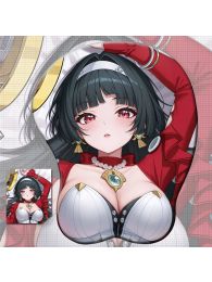 Zenless Zone Zero Astra Yao 3D Wrist Rest Oppai Mouse Pad