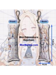Blue Archive Yurizono Seia Mini Dakimakura Keychain Phone Strap