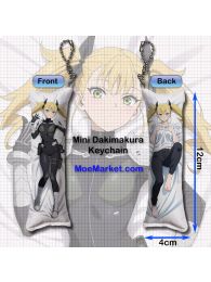Kaiju No. 8 Kikoru Shinomiya Mini Dakimakura Keychain Phone Strap