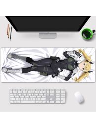 Kaiju No. 8 Kikoru Shinomiya Gaming Mouse Pad Desk Pad Playmat
