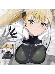 Kaiju No. 8 Kikoru Shinomiya 3D Wrist Rest Oppai Mouse Pad