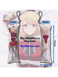 Solo Leveling Cha Hae-In Mini Dakimakura Keychain Phone Strap