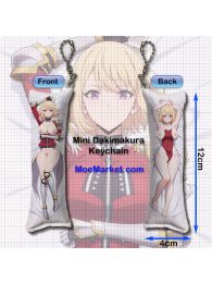 Solo Leveling Cha Hae-In Mini Dakimakura Keychain Phone Strap