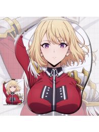 Solo Leveling Cha Hae-In 3D Wrist Rest Oppai Mouse Pad