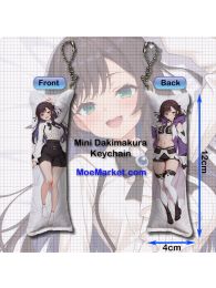 Girumasu Alina Clover Mini Dakimakura Keychain Phone Strap