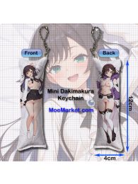 Girumasu Alina Clover Mini Dakimakura Keychain Phone Strap