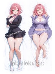 100Kanojo Hakari Hanazono Dakimakura Hugging Body Pillow Cover