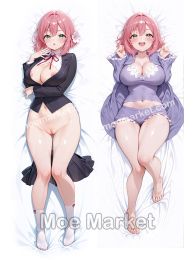 100Kanojo Hakari Hanazono Dakimakura Hugging Body Pillow Cover