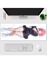 100Kanojo Hakari Hanazono Gaming Mouse Pad Desk Pad Playmat