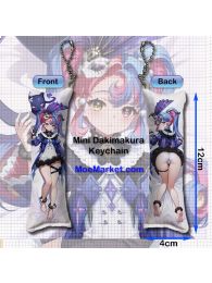 Wuthering Waves Roccia Mini Dakimakura Keychain Phone Strap
