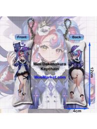 Wuthering Waves Roccia Mini Dakimakura Keychain Phone Strap Wuthering Waves Roccia Mini Dakimakura Keychain Phone Strap