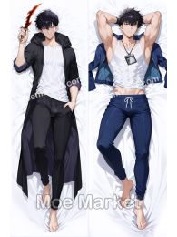 Solo Leveling Sung Jin-Woo Dakimakura Hugging Body Pillow Cover