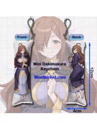 KonoSuba Wiz Mini Dakimakura Keychain Phone Strap