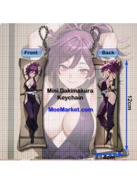 Hell's Paradise Yuzuriha Mini Dakimakura Keychain Phone Strap