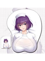 Semen Extraction Ward Kurokawa 3D Wrist Rest Oppai Mouse Pad