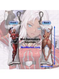 Xenoblade Chronicles X Elma Mini Dakimakura Keychain Phone Strap Xenoblade Chronicles X Elma Mini Dakimakura Keychain Phone Strap