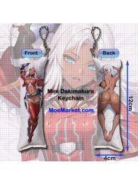 Xenoblade Chronicles X Elma Mini Dakimakura Keychain Phone Strap