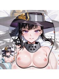 Fire Force Maki Oze 3D Wrist Rest Oppai Mouse Pad