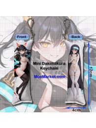Fire Force Tamaki Kotatsu Mini Dakimakura Keychain Phone Strap