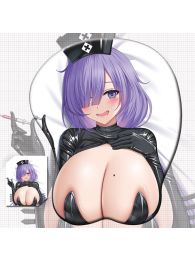Azur Lane Mogador 3D Wrist Rest Oppai Mouse Pad