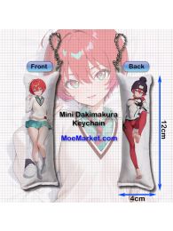 GUNDAM GQuuuuuuX Amate Yuzuriha MACHU Mini Dakimakura Keychain Phone Strap
