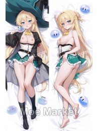 Slime Taoshite 300 Nen Azusa Aizawa Dakimakura Hugging Body Pillow Cover