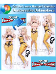 Go! Go! Loser Ranger! Yumeko Suzukiri Undressable Dakimakura Hugging Body Pillow Cover