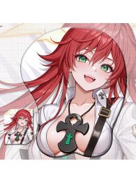Guilty Gear Jack-O' Valentine 3D Wrist Rest Oppai Mouse Pad