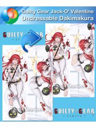 Guilty Gear Jack-O' Valentine Undressable Dakimakura Hugging Body Pillow Cover
