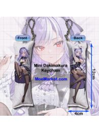 Zenless Zone Zero Vivian Mini Dakimakura Keychain Phone Strap