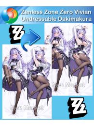 Zenless Zone Zero Vivian Undressable Dakimakura Hugging Body Pillow Cover