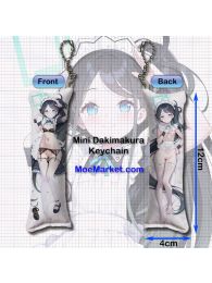 Blue Archive Tendou Aris Mini Dakimakura Keychain Phone Strap
