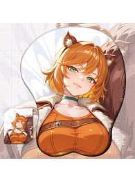 Marvel Rivals Squirrel Girl 3D Wrist Rest Oppai Mouse Pad