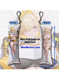 Goddess of Victory: Nikke Elegg Mini Dakimakura Keychain Phone Strap