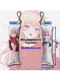 Witch Watch Nico Wakatsuki Mini Dakimakura Keychain Phone Strap