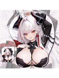 Azur Lane Admiral Zenker 3D Wrist Rest Oppai Mouse Pad